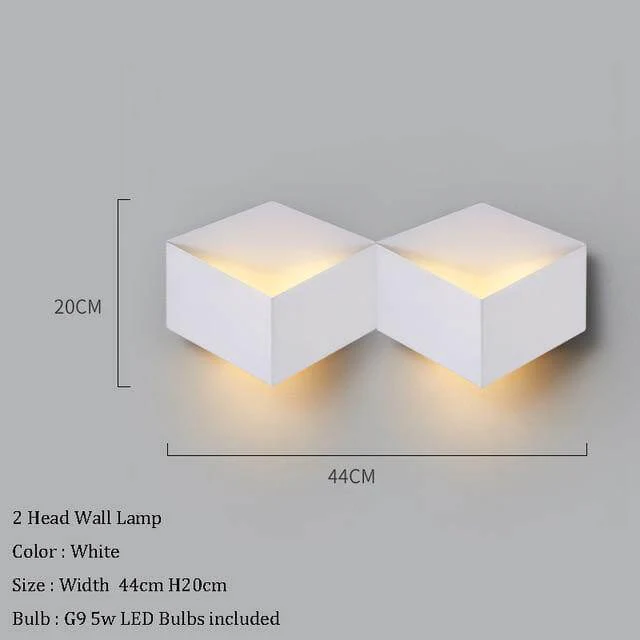 Creative Modern Geometric LED Wall Light - Image 3
