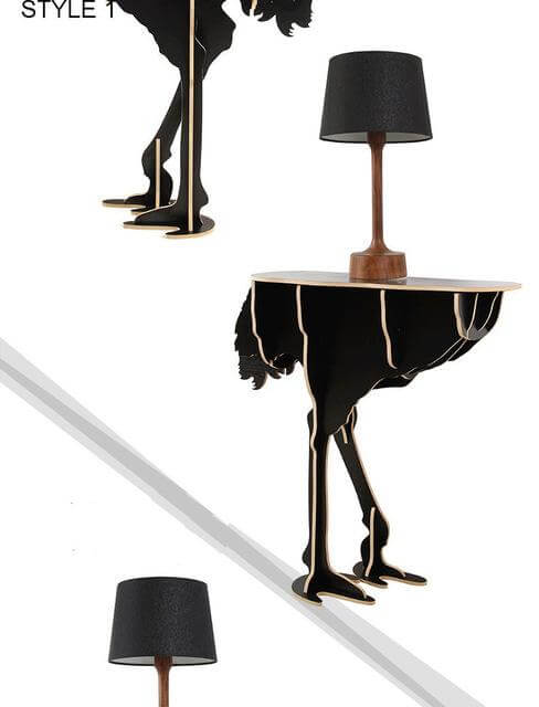 Creative Modern Life Style Assembly Wooden Table - Image 4
