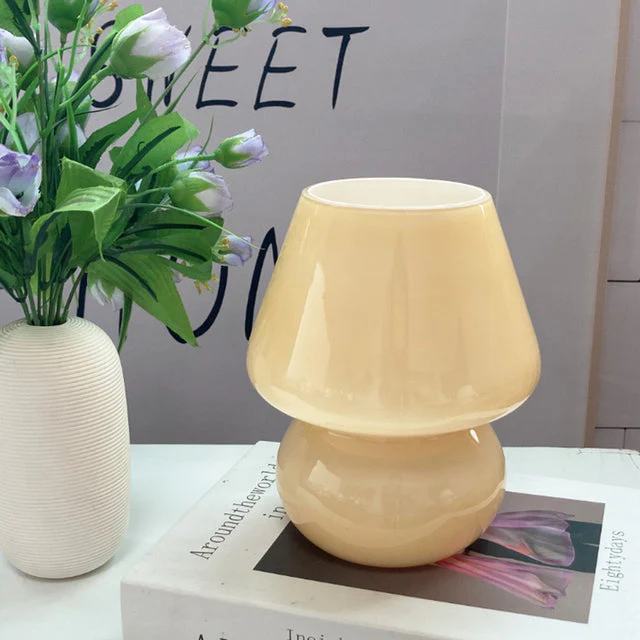 Creative Mushroom Glass Mushroom Table Lamp - Image 14