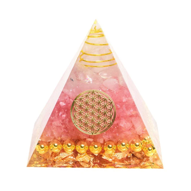 Creative Natural Crystal Universe Energy Pyramid - Image 22