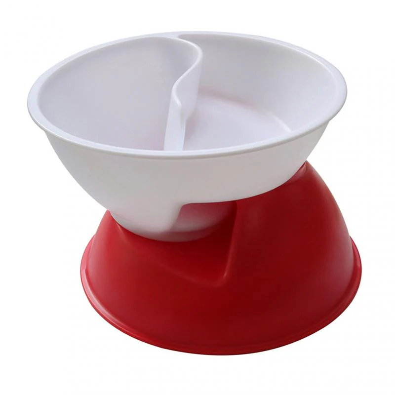 Creative Separated Double Bowls With Handle - Image 7
