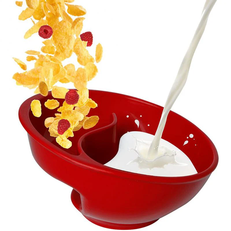 Creative Separated Double Bowls With Handle - Image 8