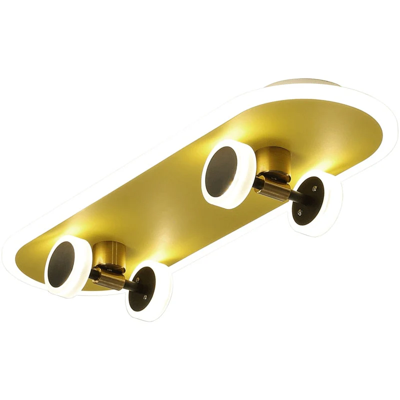 Creative Skateboard Nordic LED Ceiling Light - Image 6