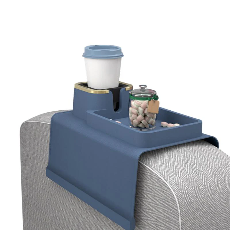 Creative Sofa Armrest Cup Snack Holder Organizer - Image 2