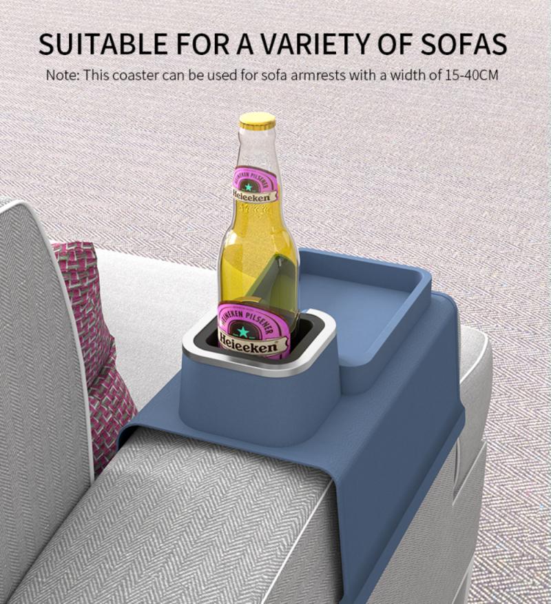Creative Sofa Armrest Cup Snack Holder Organizer - Image 8