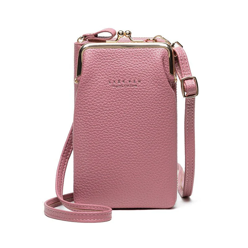 Crossbody Multi-Tasker Leather Purse Bag - Image 8