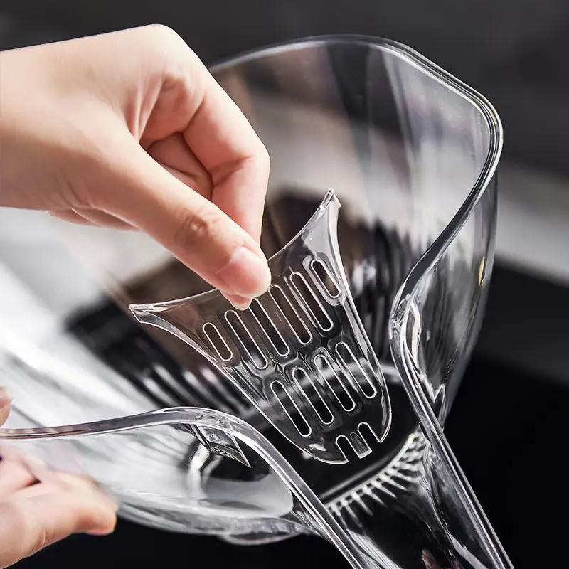 Crystal Clear Multifunctional Kitchen Drain Basket - Image 5