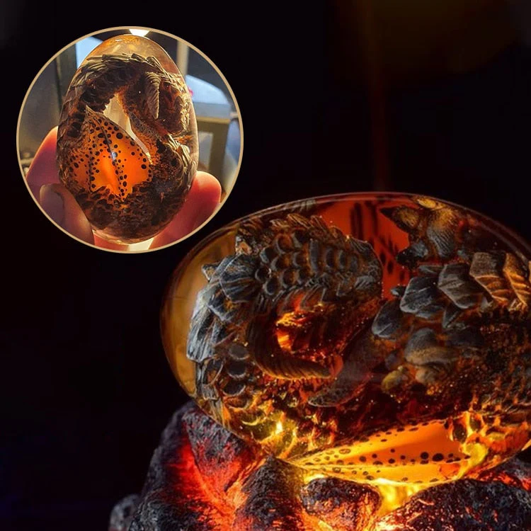 Crystal Lava Dragon Egg Home Decor - Image 2