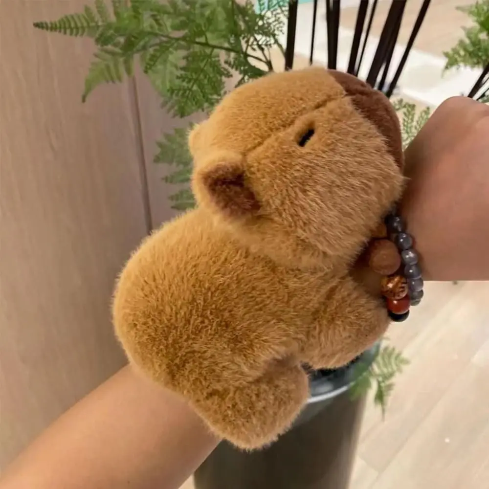 Cuddly Capybara Cozy Wrap Sleeve Plush Band - Image 4