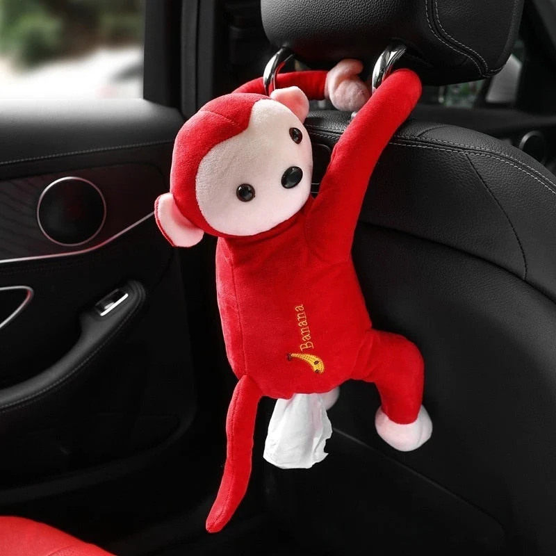 Cuddly Monkey Tissue Box - Image 4