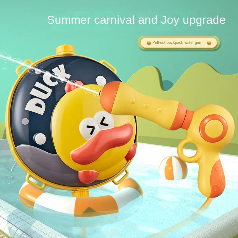 Cute Beach Game Water Gun Toy Backpack - Image 11