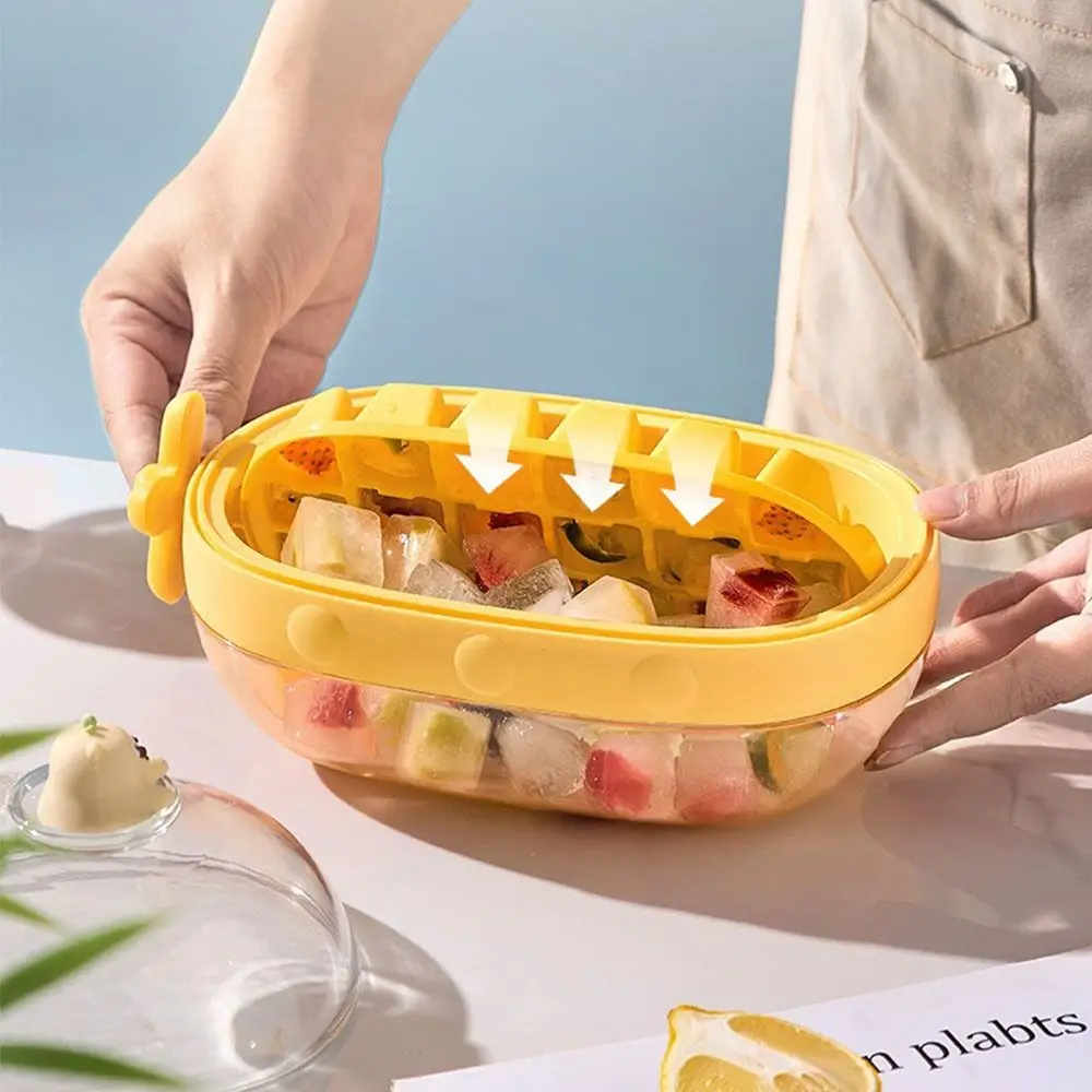 Cute Cartoon Rotating Knob Ice Cube Tray - Image 8
