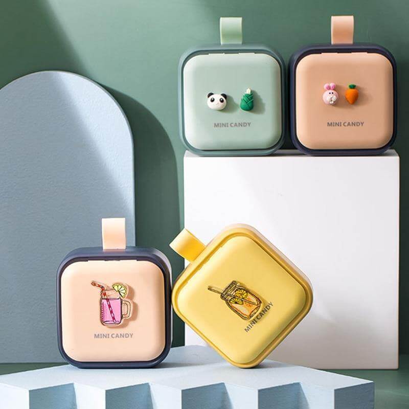 Cute Cartoon Style Pill Case Organizer - Image 14