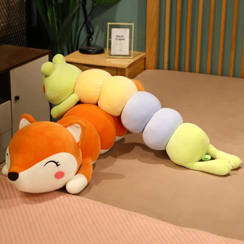 Cute Caterpillar Soft Plush Pillow - Image 6