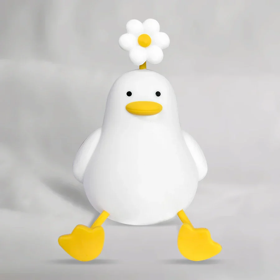 Cute Flower Duck Phone Holder Night Lamp - Image 8