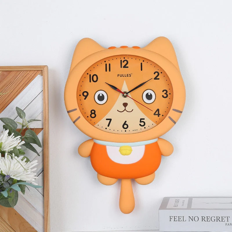 Cute Midnight Owl Wall Clock - Image 2