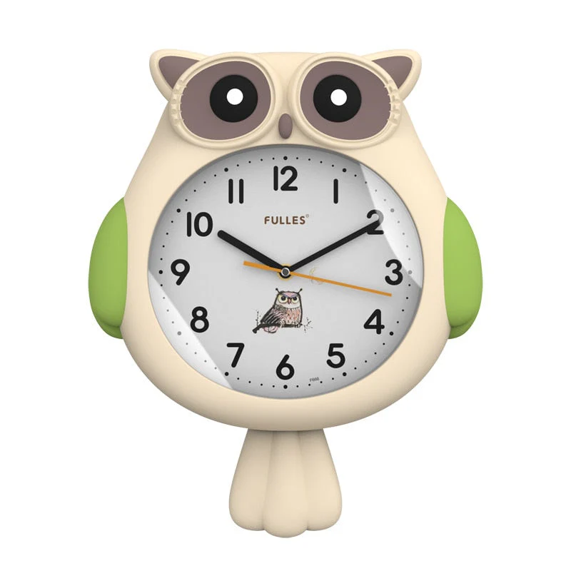 Cute Midnight Owl Wall Clock - Image 5