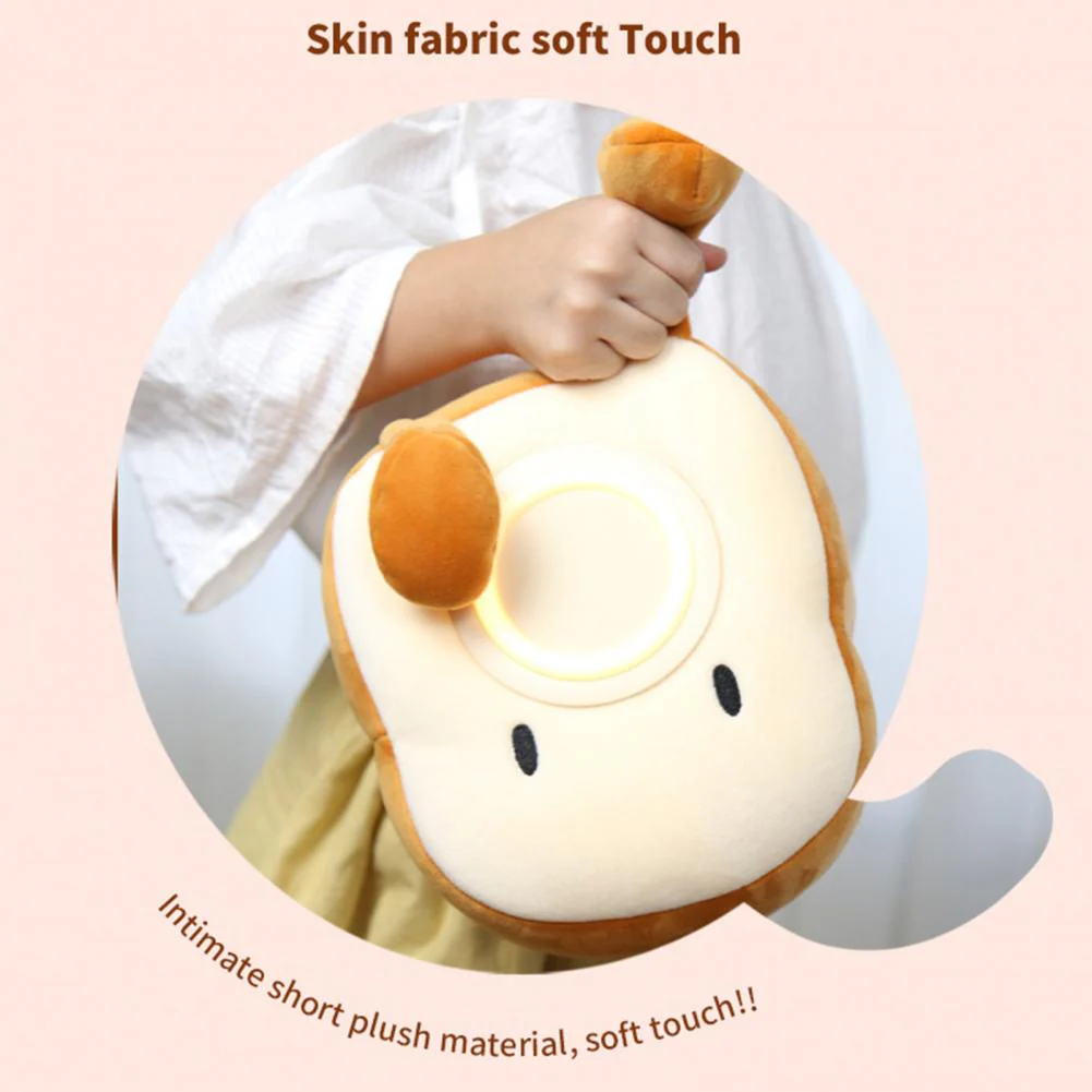 Cute Sleeping Toast Alarm Clock - Image 2