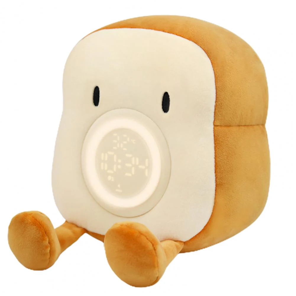 Cute Sleeping Toast Alarm Clock - Image 5