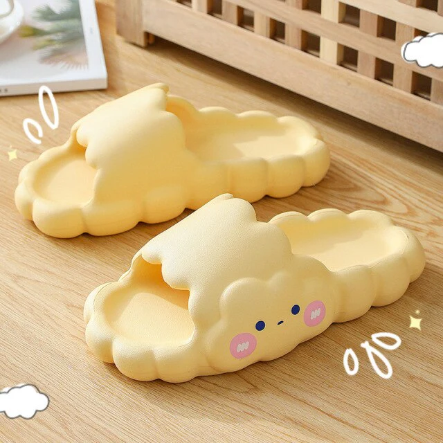 Cute Thick Foam Cloud Slippers - Image 9
