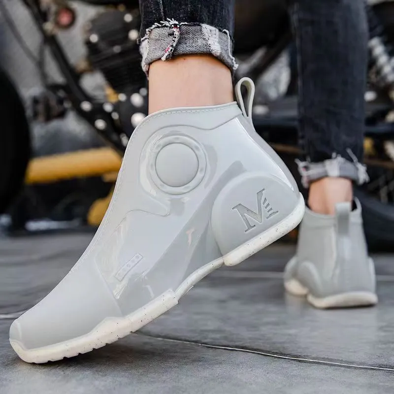 Cyberpunk Anti-Slip Rubber Rain Boots - Image 6