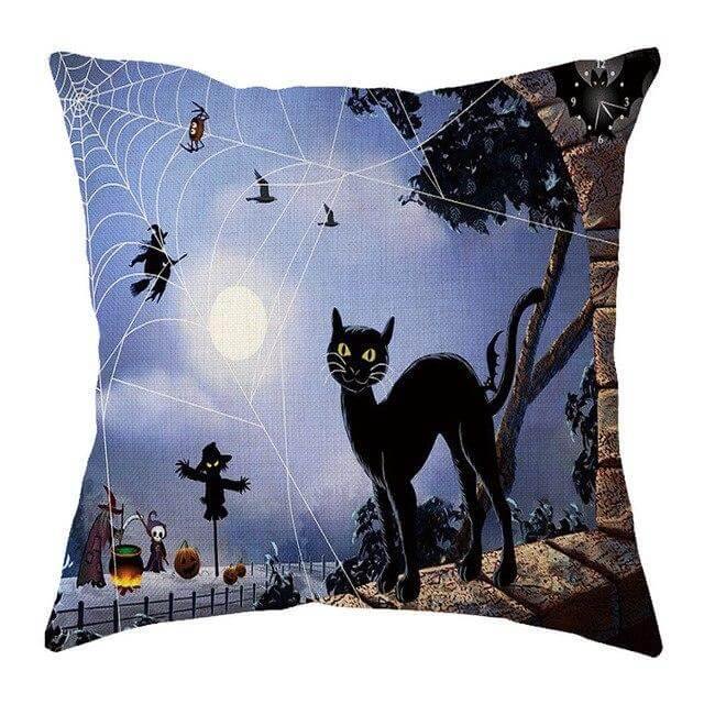 Decorative Scary Pumpkin Halloween Pillow Cases - Image 3