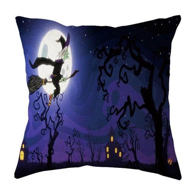 Decorative Scary Pumpkin Halloween Pillow Cases - Image 6