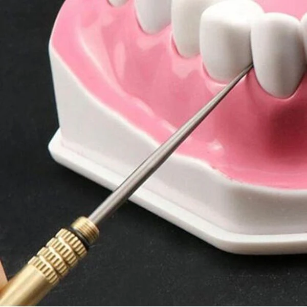 Dental Cleaning Floss Toothpicks Keychain - Image 2