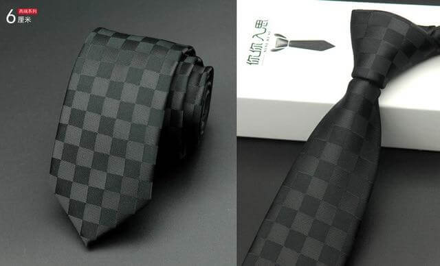 Designers Fashion Dot Striped Plaid neck Tie - Image 5