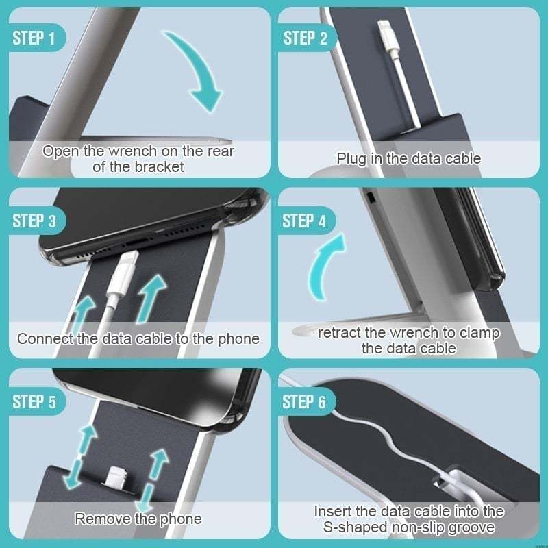 Desk Power Magnetic Phone Charging Stand - Image 2