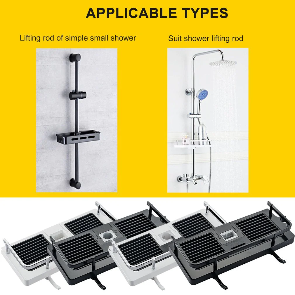 Detachable Elegant Shower Shelf Rack - Image 19