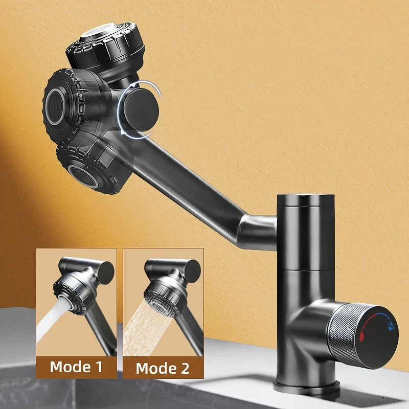 Digital Display Rotatable Japanese Style Bathroom Faucet - Image 5