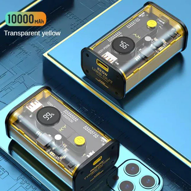Digital Display Transparent Power Bank - Image 3