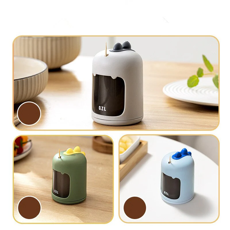 Dinosaur Automatic Toothpick Holder - Image 3