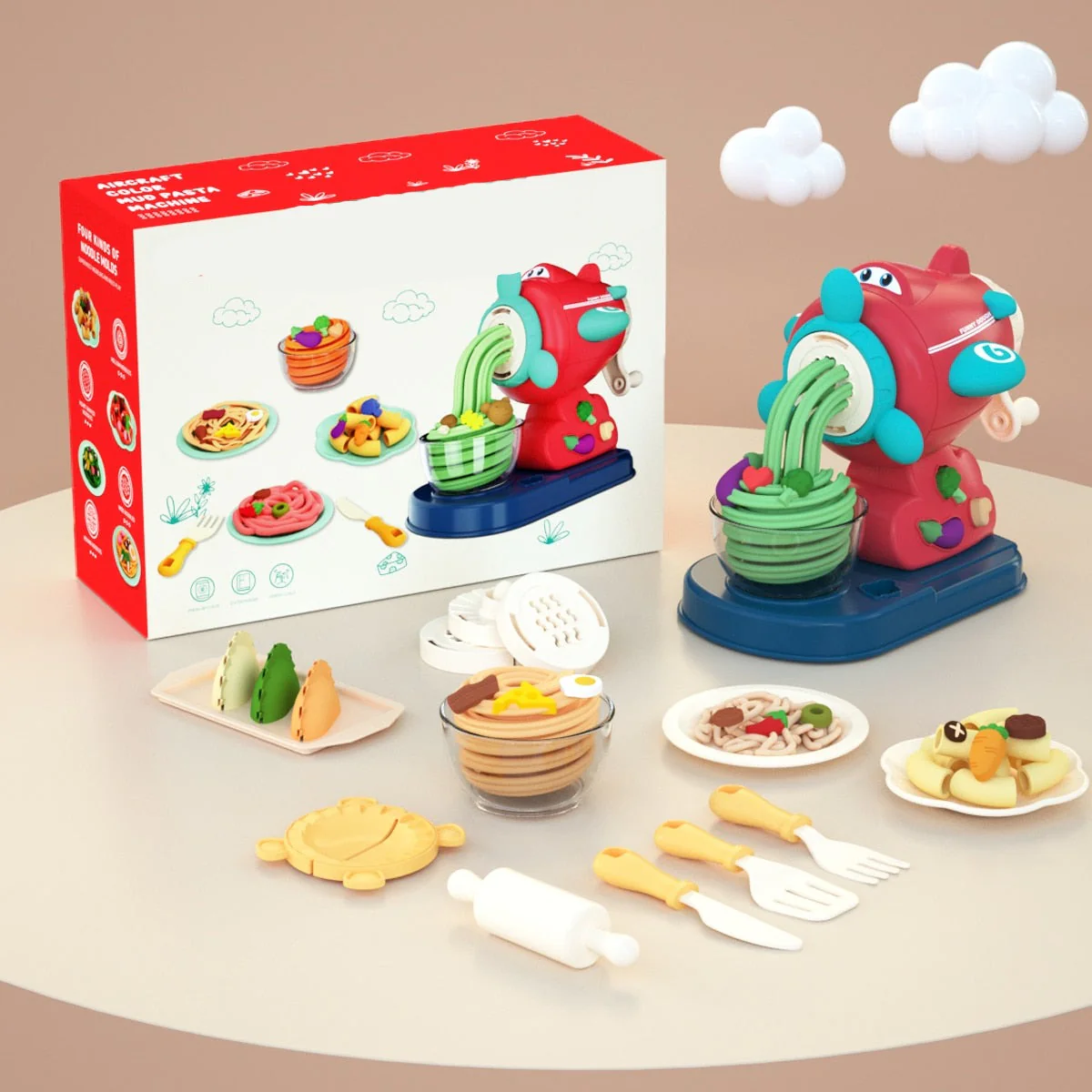 DIY Mold Modeling Kids Kitchen Toy Set - Image 2