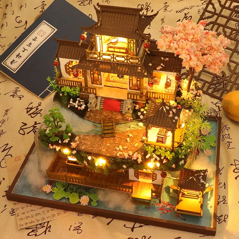 DIY Wooden Chinese Ancient Casa Miniature Building Kit - Image 5