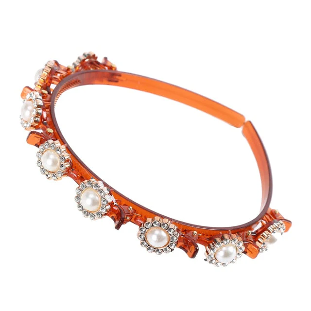 Double Bangs Butterfly Clip Headband - Image 10