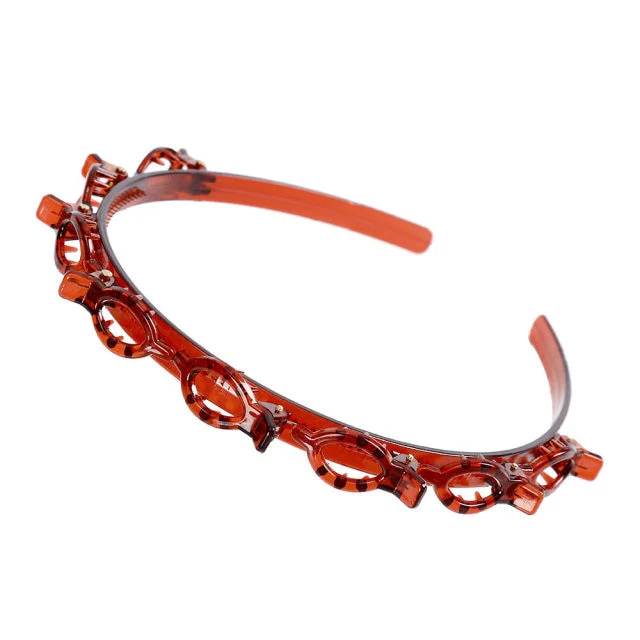 Double Bangs Butterfly Clip Headband - Image 20