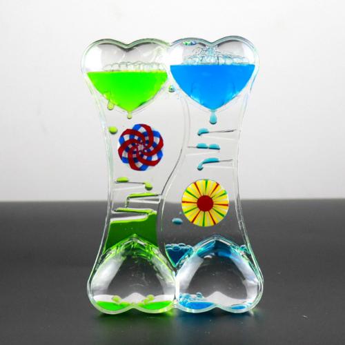 Double Floating Hearts Hourglass - Image 2