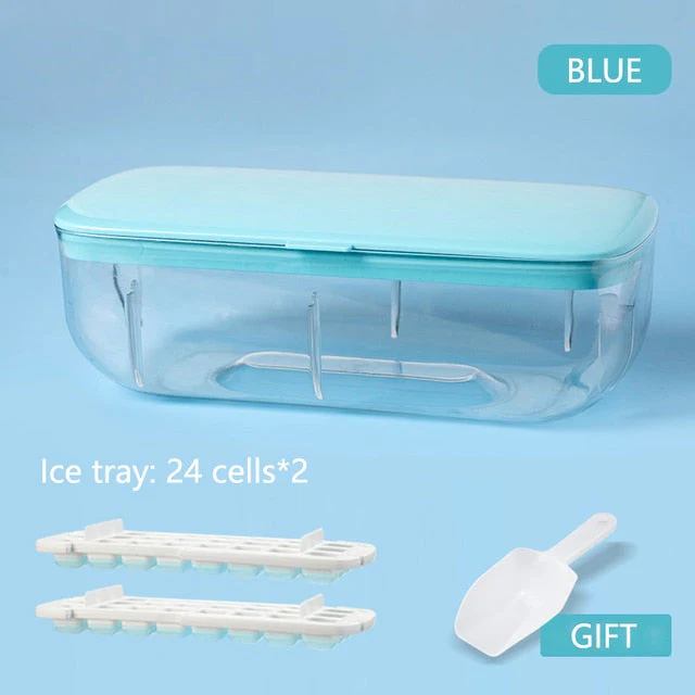 Double Layer Lazy Ice Maker Storage Box - Image 11