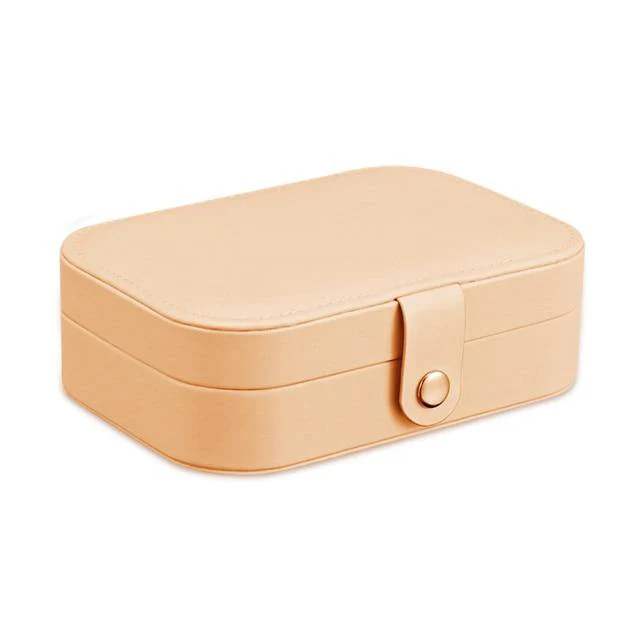 Double-Layer Leather Jewelry Organizer Box - Image 21