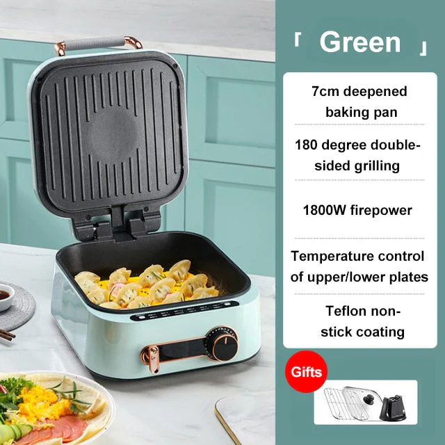 Double-sided Electric Baking Pan Cooker - Image 10