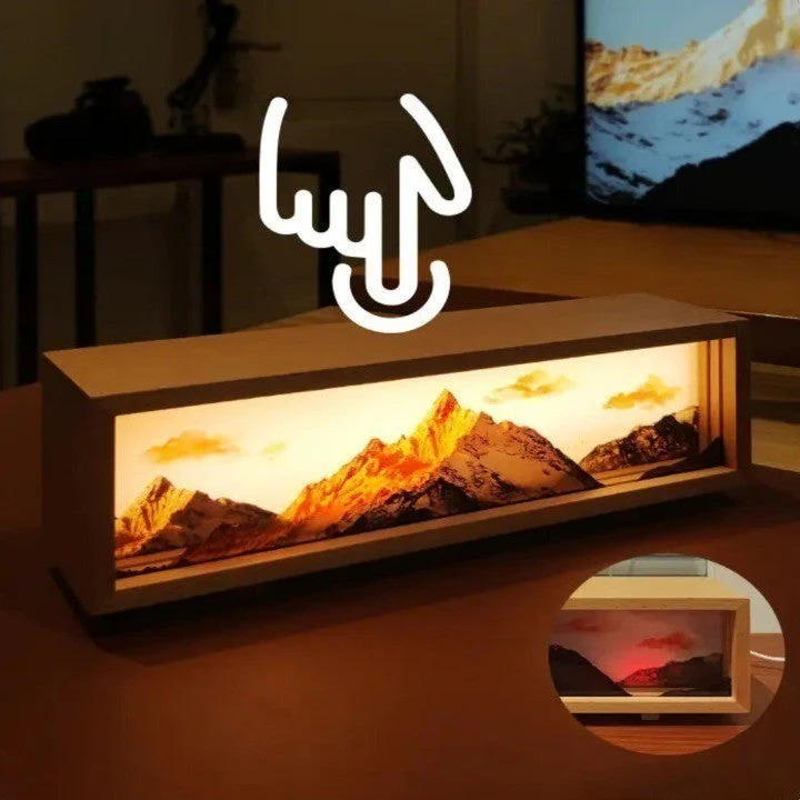 Dream Aura Interactive Desktop Artsy Canvas Lamp - Image 10