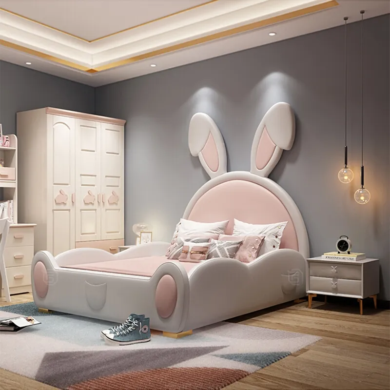 Dreamy Rabbit Cozy Designer Kids Bed - Image 2