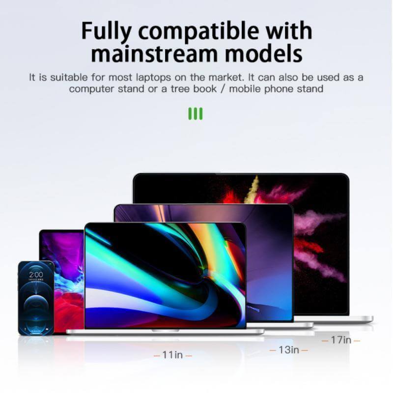 Dual Cooling Foldable Laptop Stand - Image 6