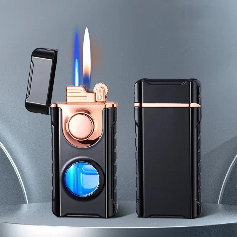 Dual-Fire Metal Windproof Lighter - Image 7
