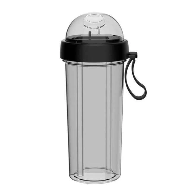 Dual Straw Separate Bottle - Image 2