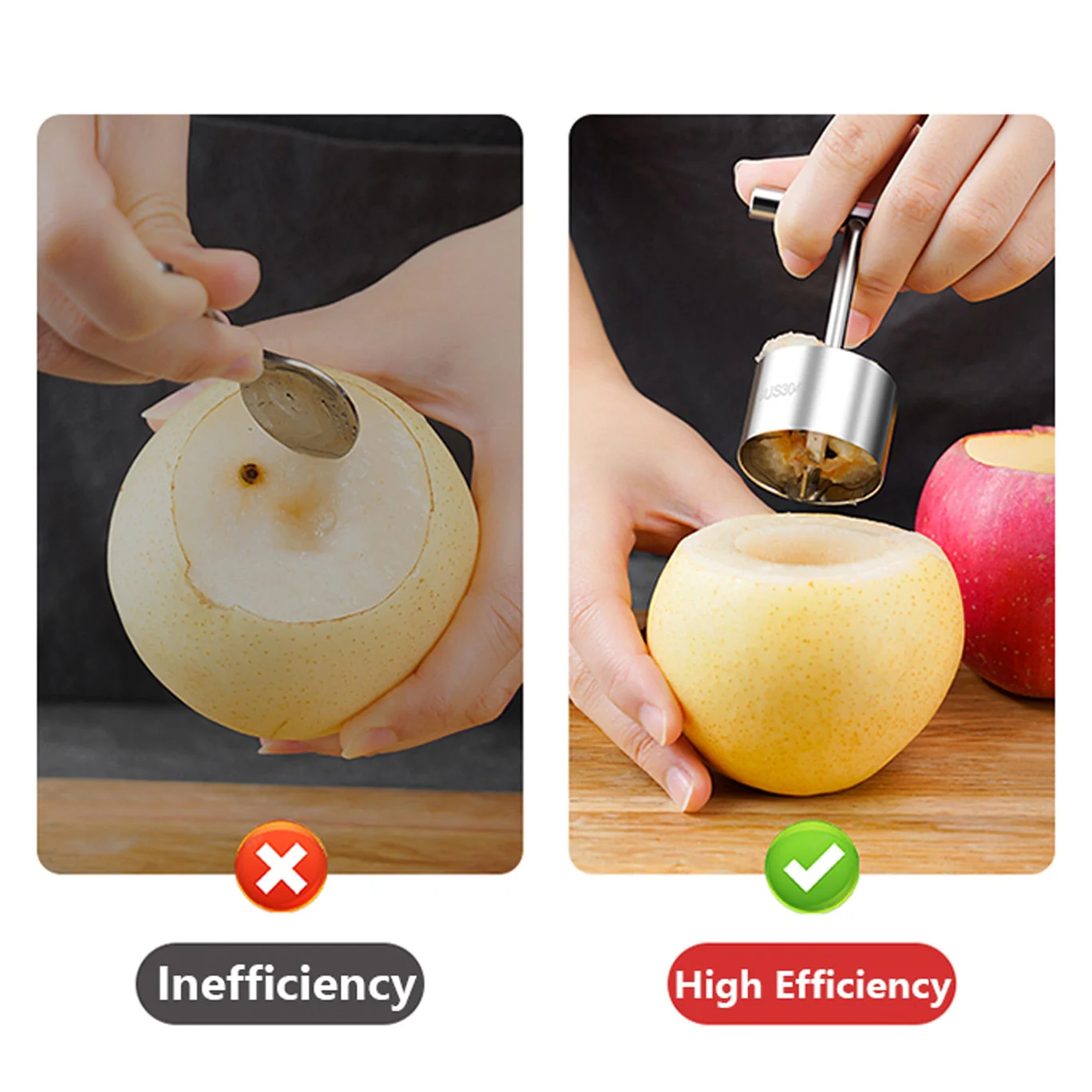Easy Fruit Vegetable Core Picker - Image 6