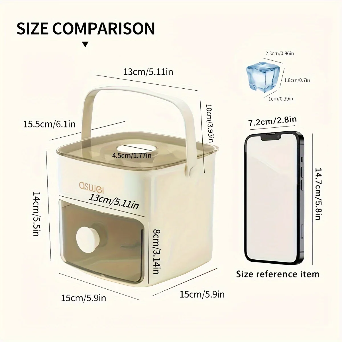 Easy Pop Out Ice Cube Maker Box - Image 6