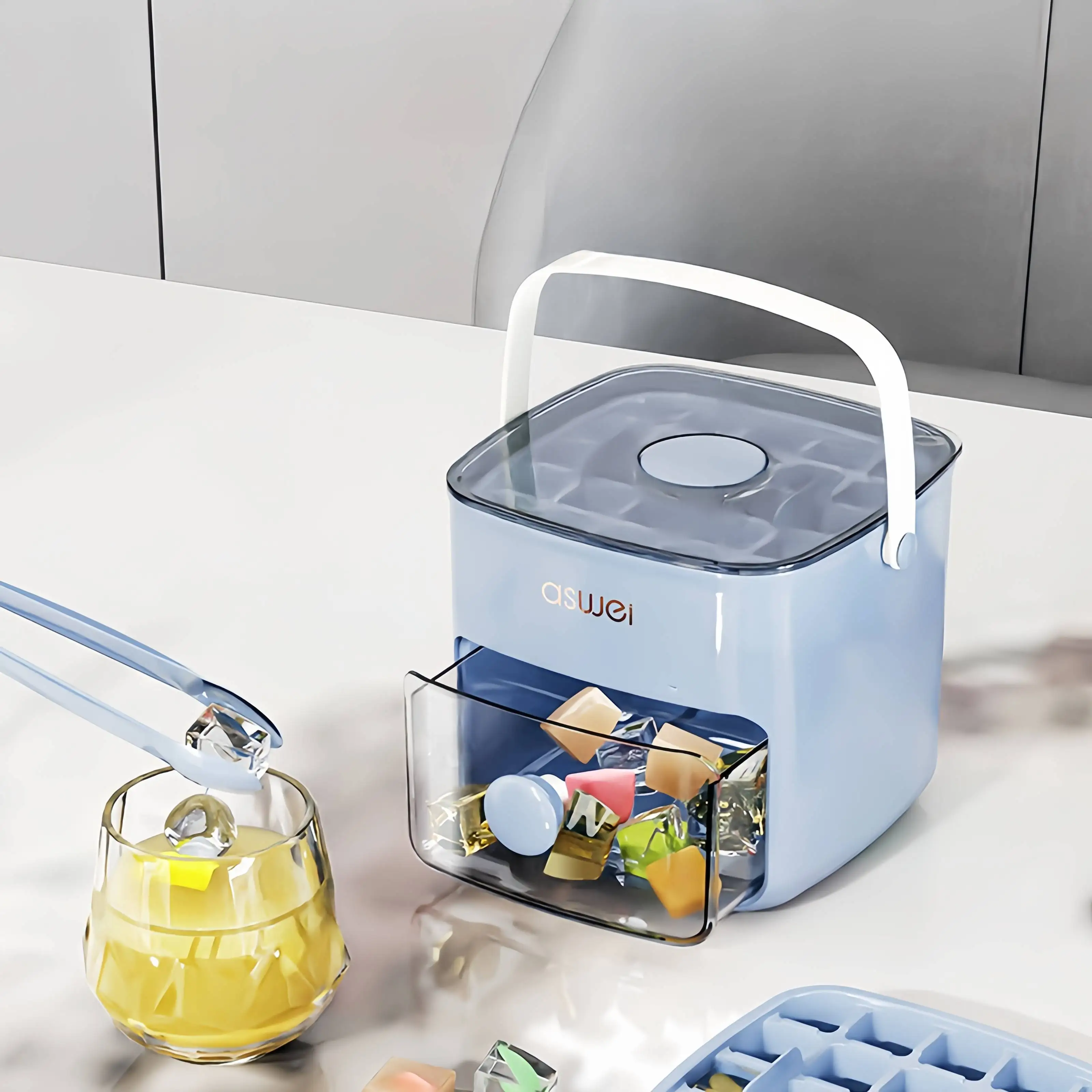 Easy Pop Out Ice Cube Maker Box - Image 8